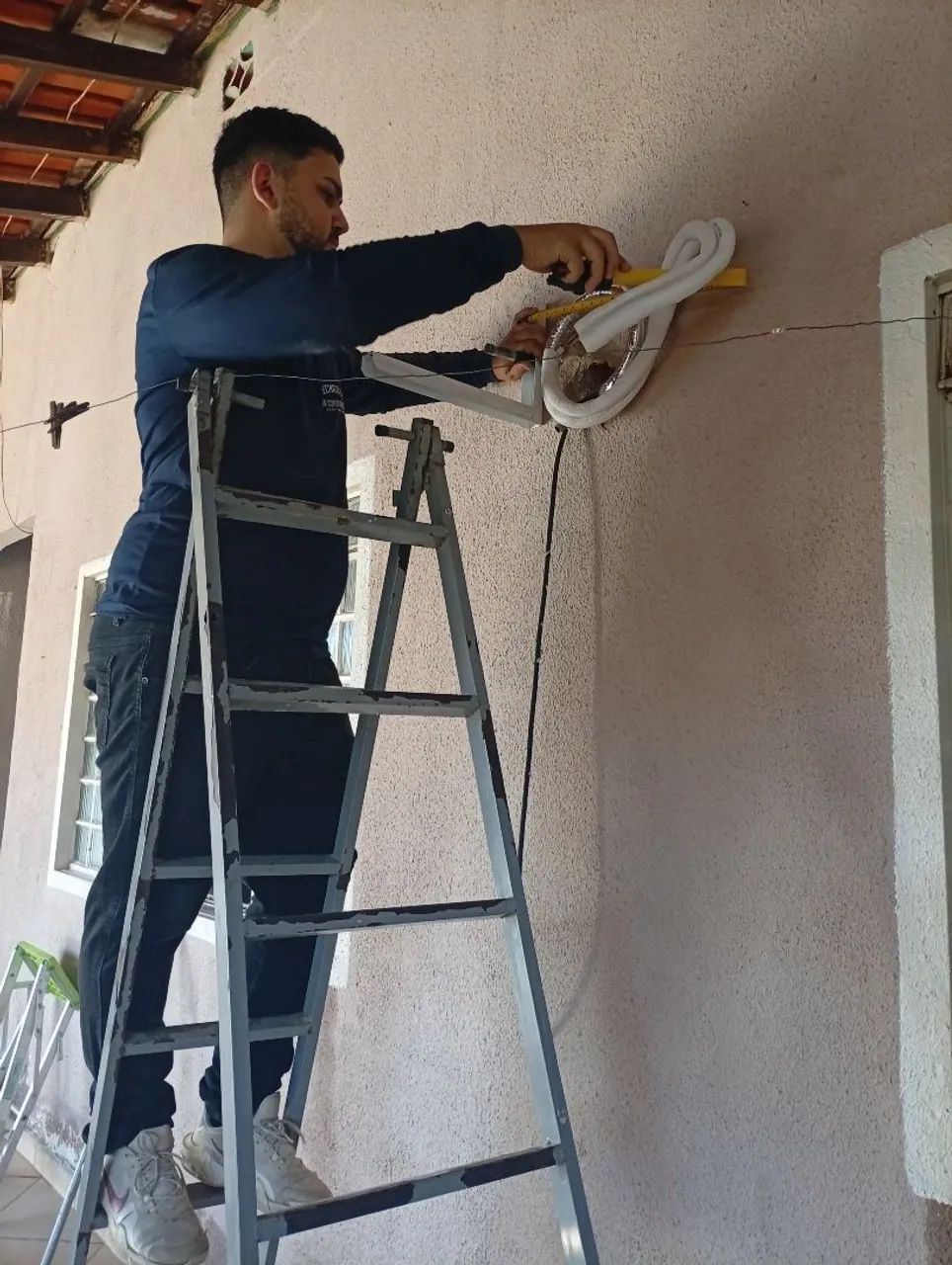 Instalação de ar condicionado 