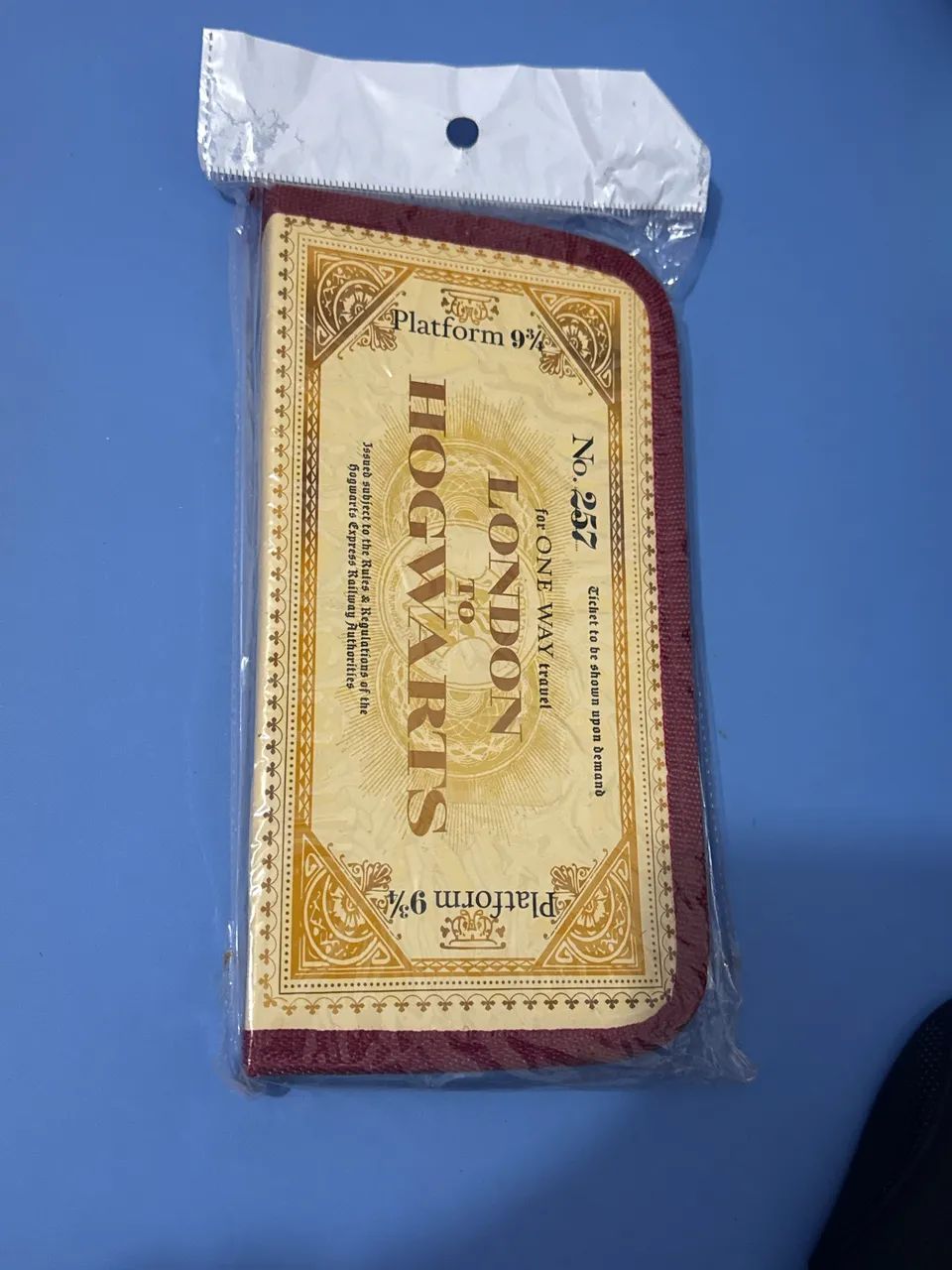Carteira Harry Potter Plataforma 9¾ Nova Lacrada
