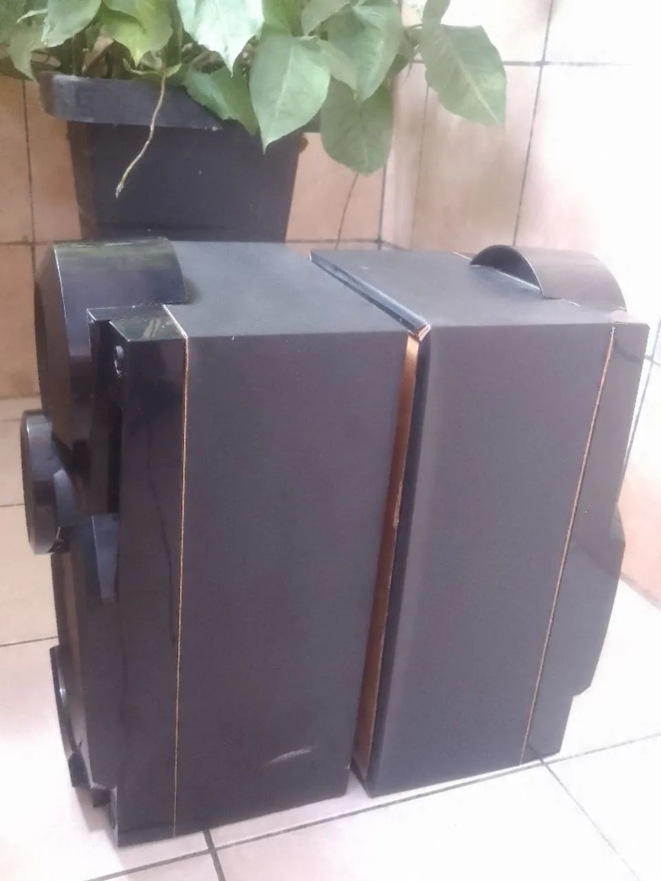 duas caixas de som panasonic - Foto 3