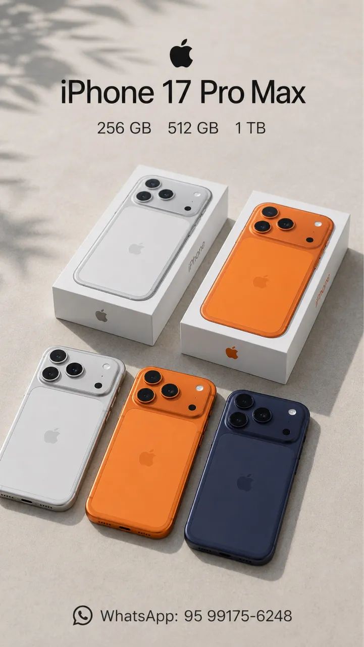 iPhone 17 Pro Max 256 GB, 512GB e 1TB - Foto 3