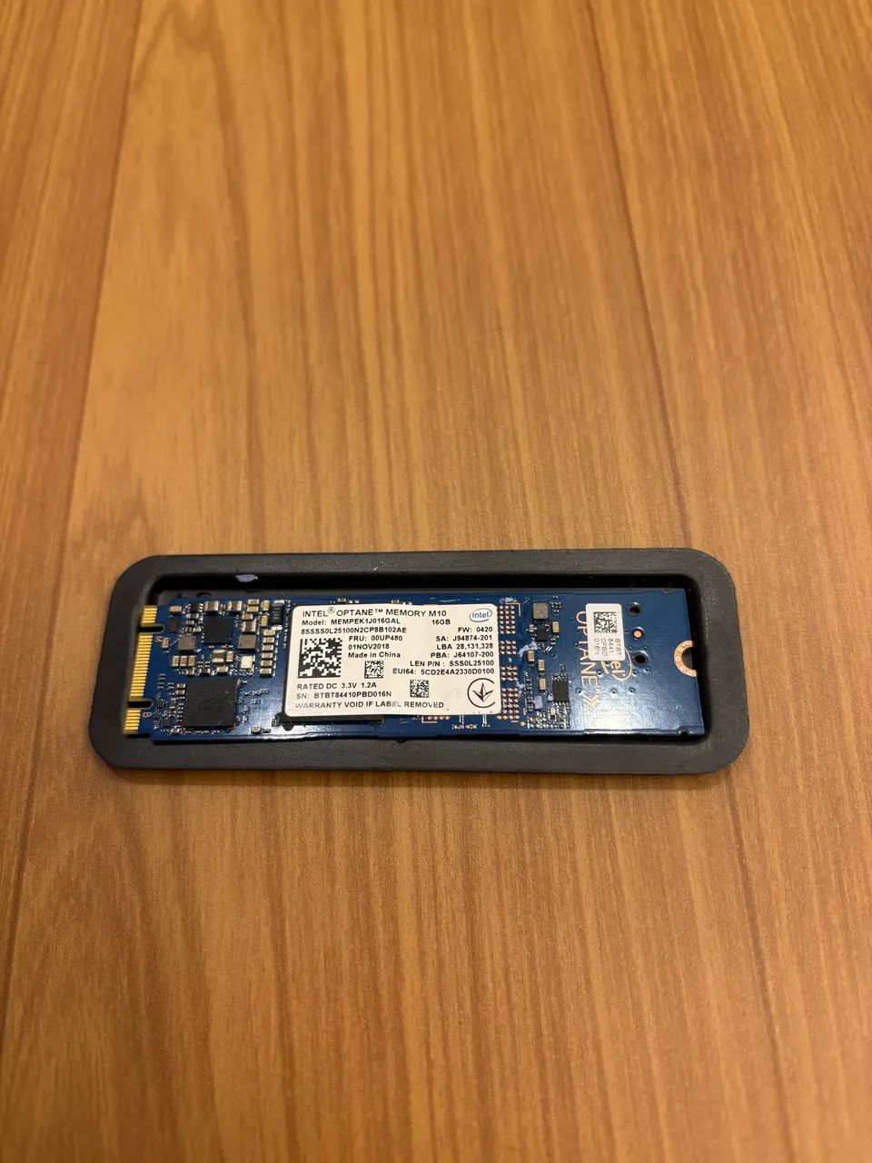 Memória Optane Intel 16gb  - Foto 2