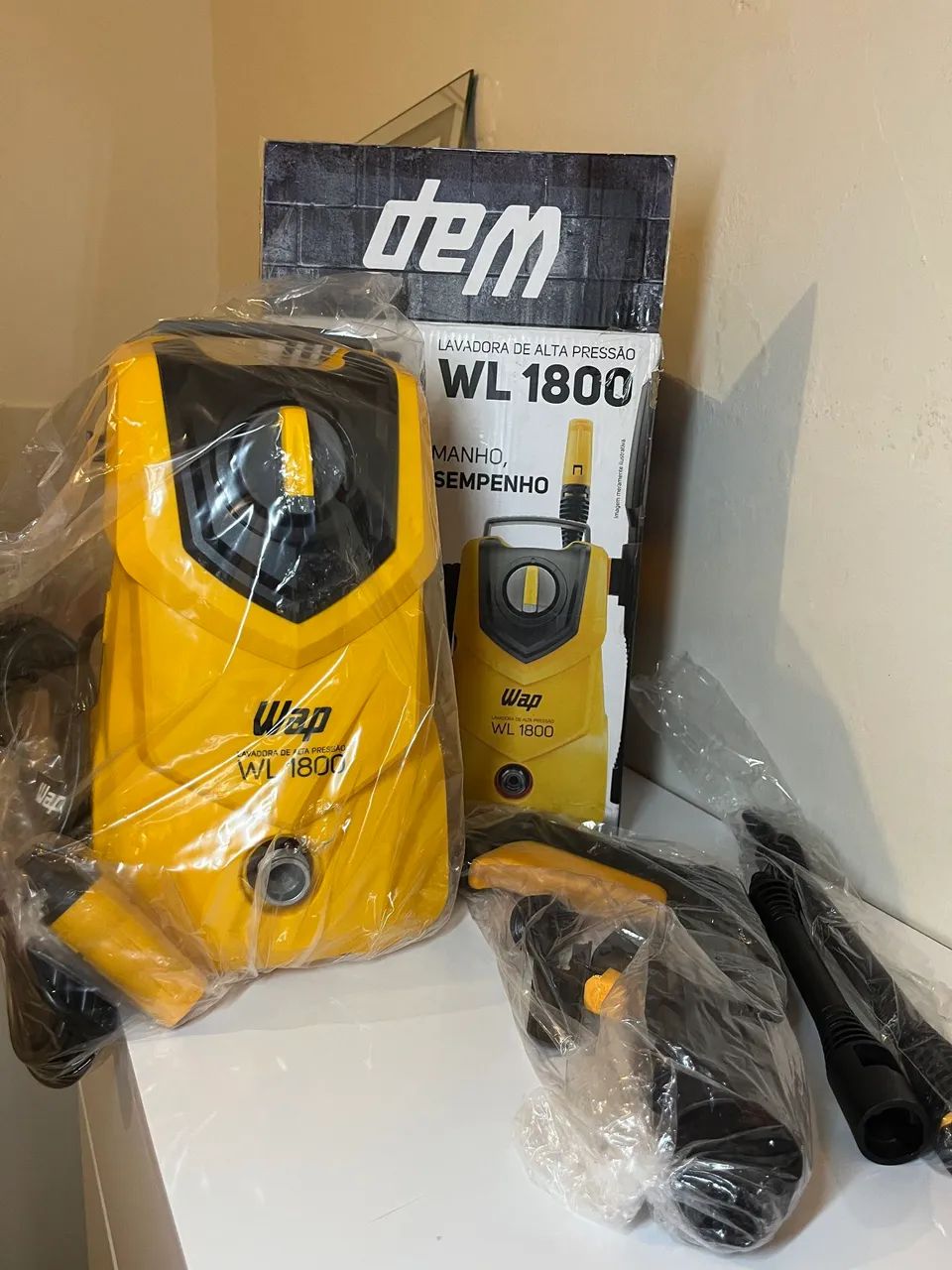 Lavadora Wap alta pressão 1500 psi