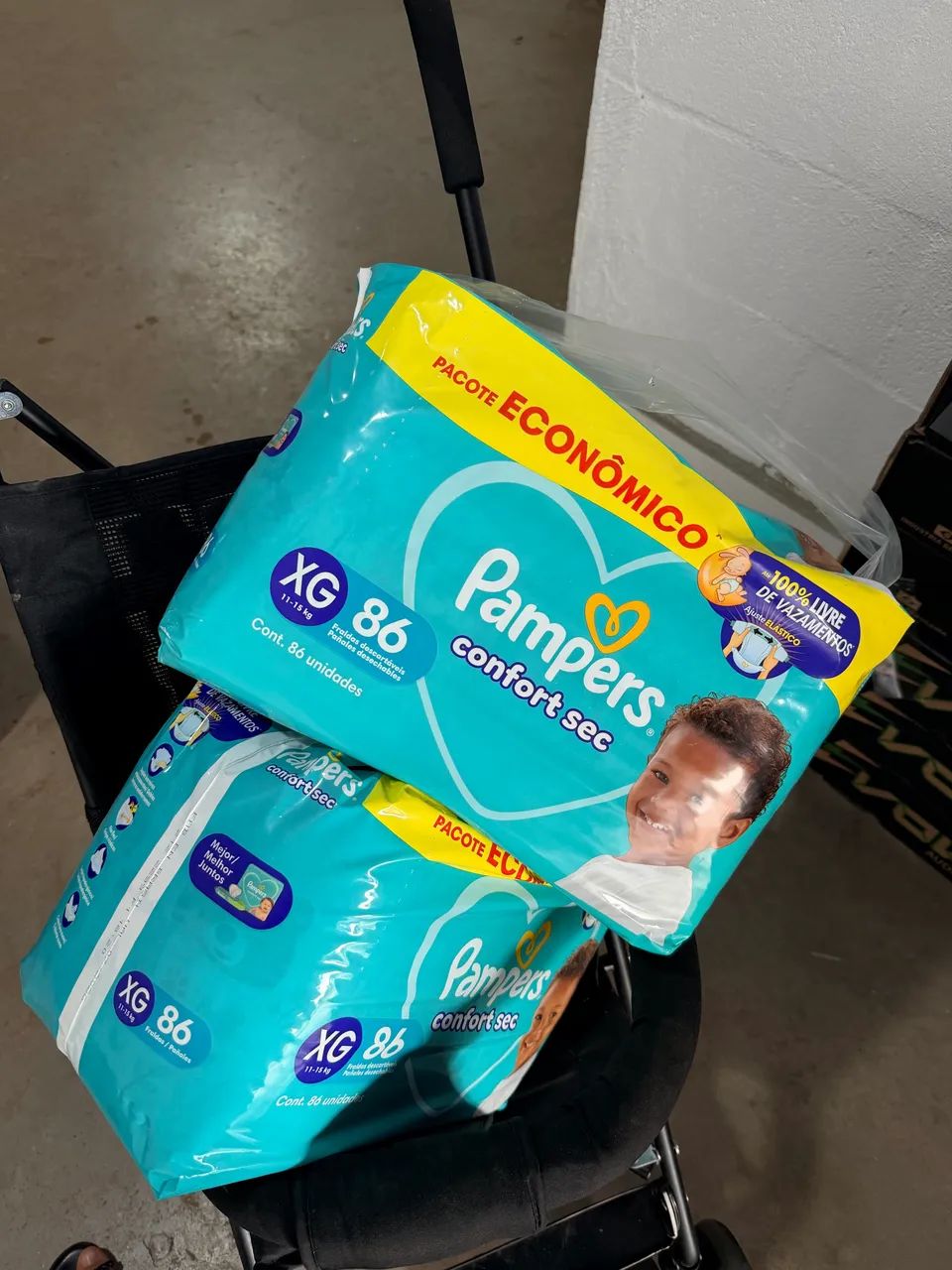Fralda pampers
