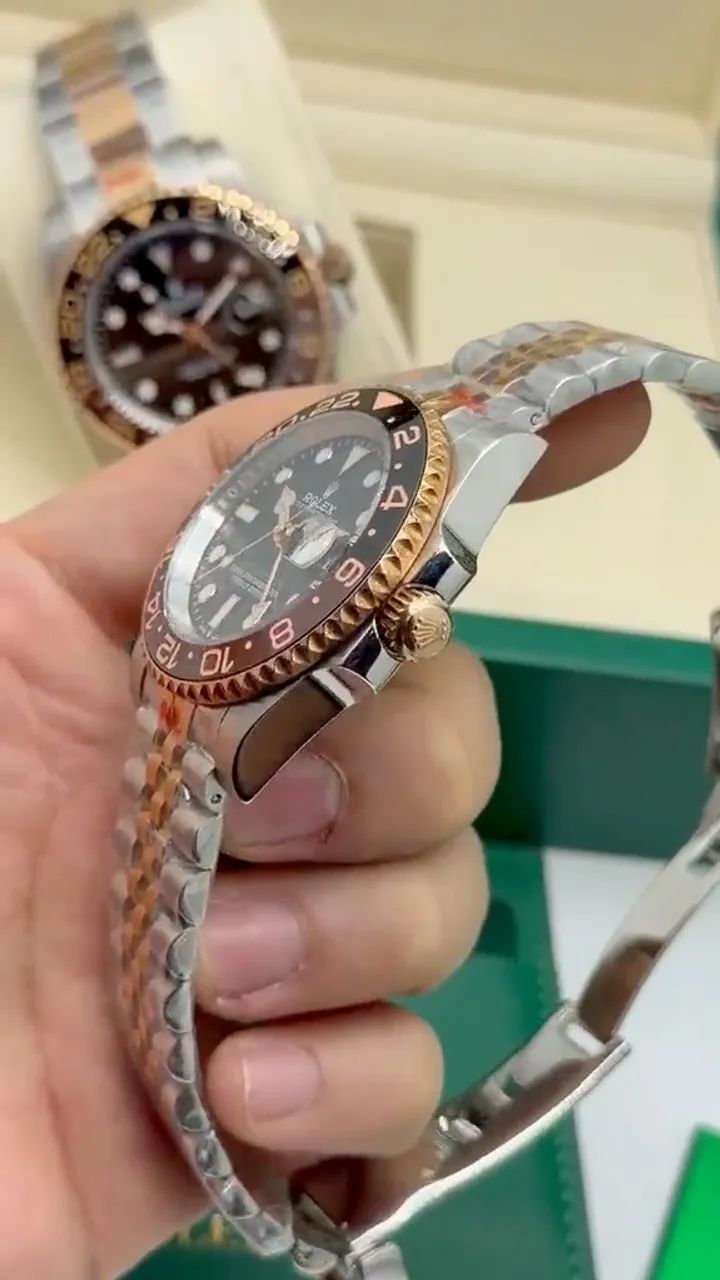 Rolex GMT Master Rosé Pulseira Jubilee - Foto 4