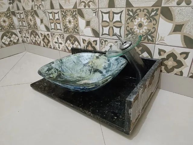 Bancada em granito verde ubatuba - Foto 5