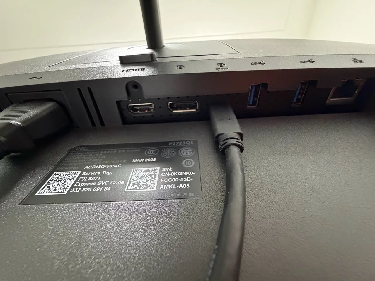 Monitor Dell P2723QE ? 27? 4K UHD - Foto 4
