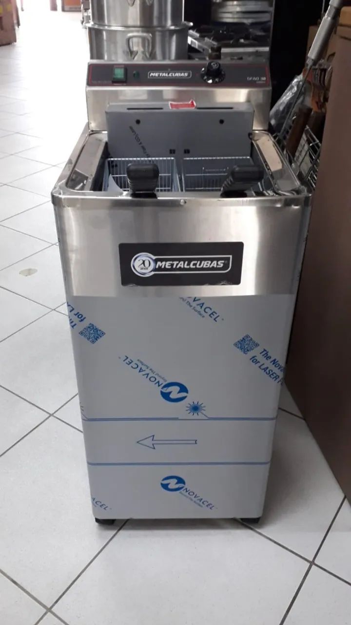 Fritador Elétrico água e óleo pedestal 8000w Metalcubas - Sadi