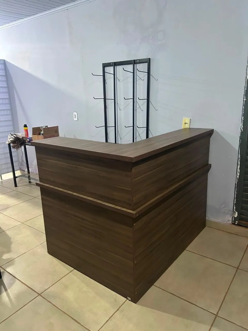 Balcão para recepção