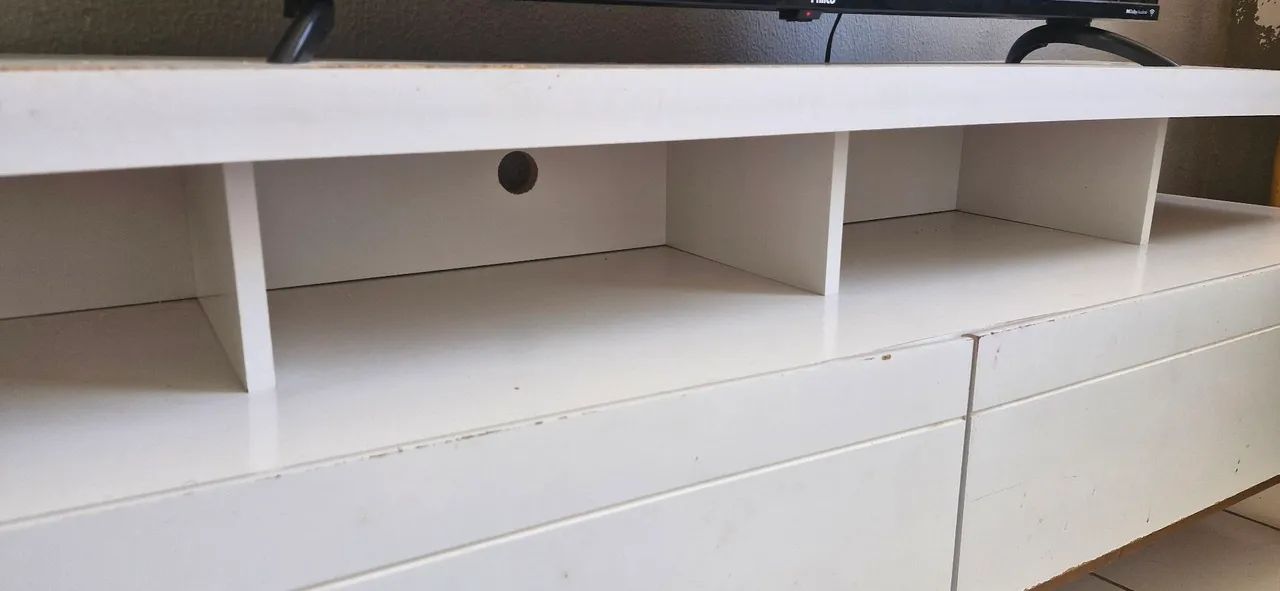 RACK PARA TV ATÉ 85 POLEGADAS USADO - Foto 2