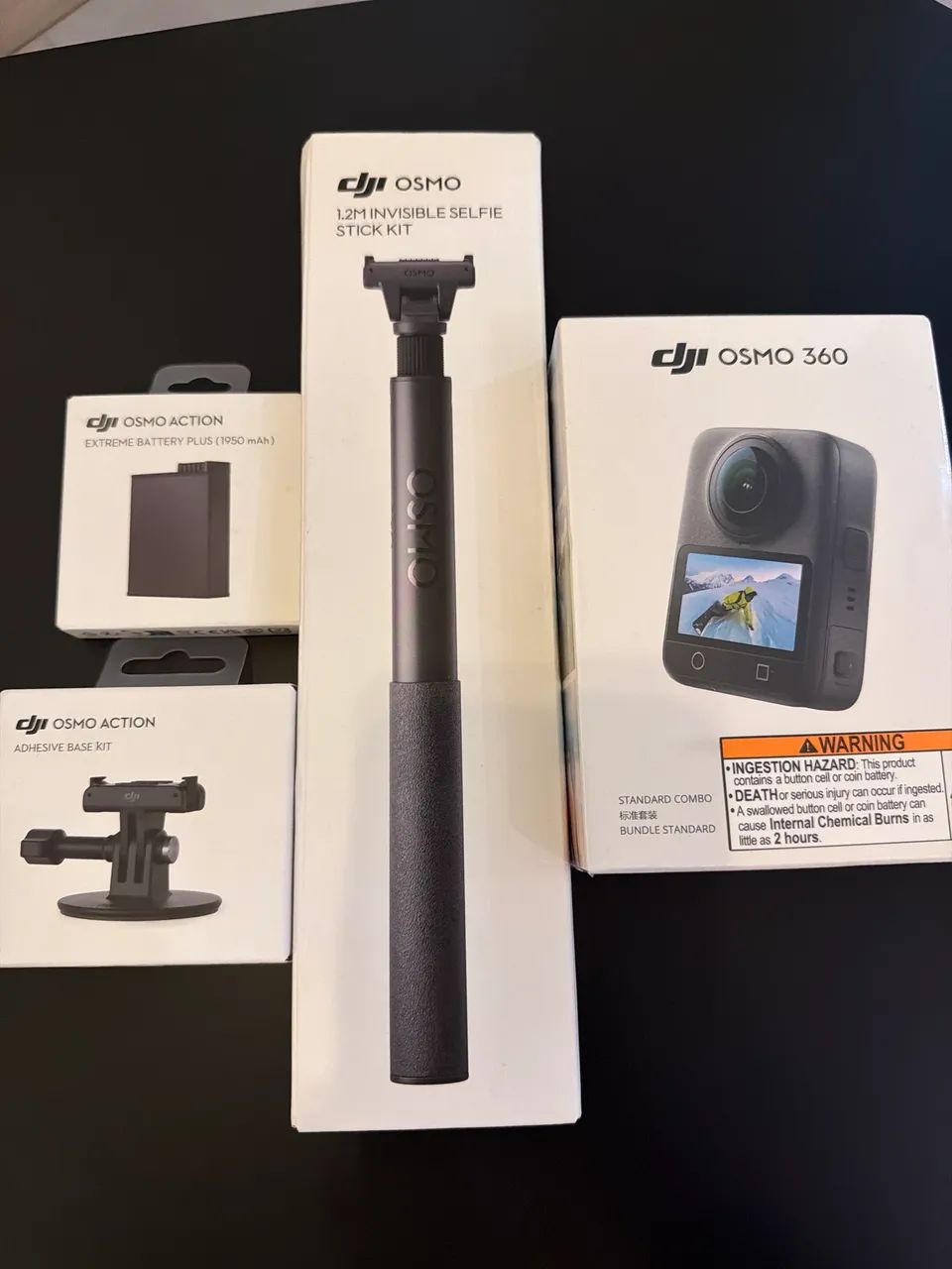 Combo DJI OSMO 360 LACRADO