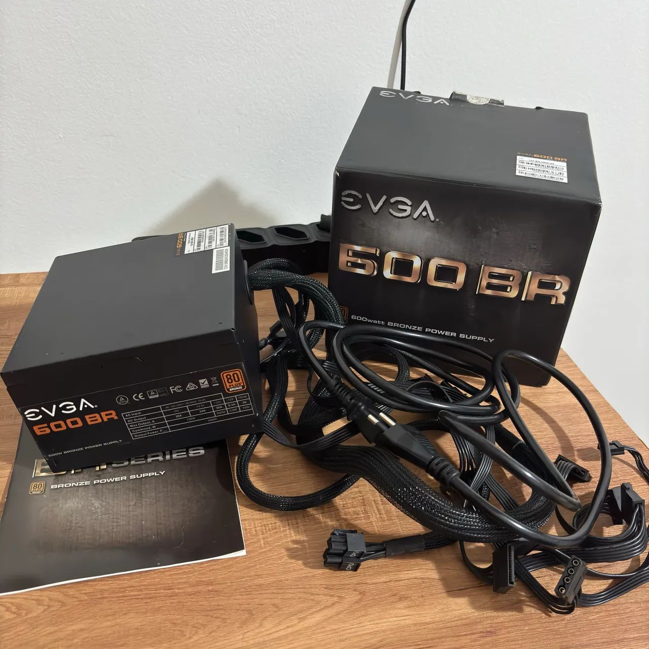 Fonte EVGA 600W 80 Plus Bronze 600 BR - Foto 4