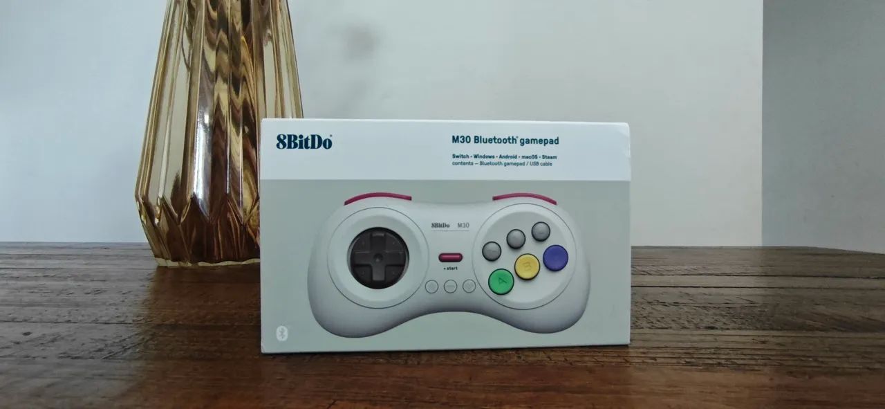 Controle Sega Saturn - 8bitdo