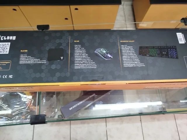 Combo Nightmae Clanm, Teclado+Mouse+Mousepad - Foto 2