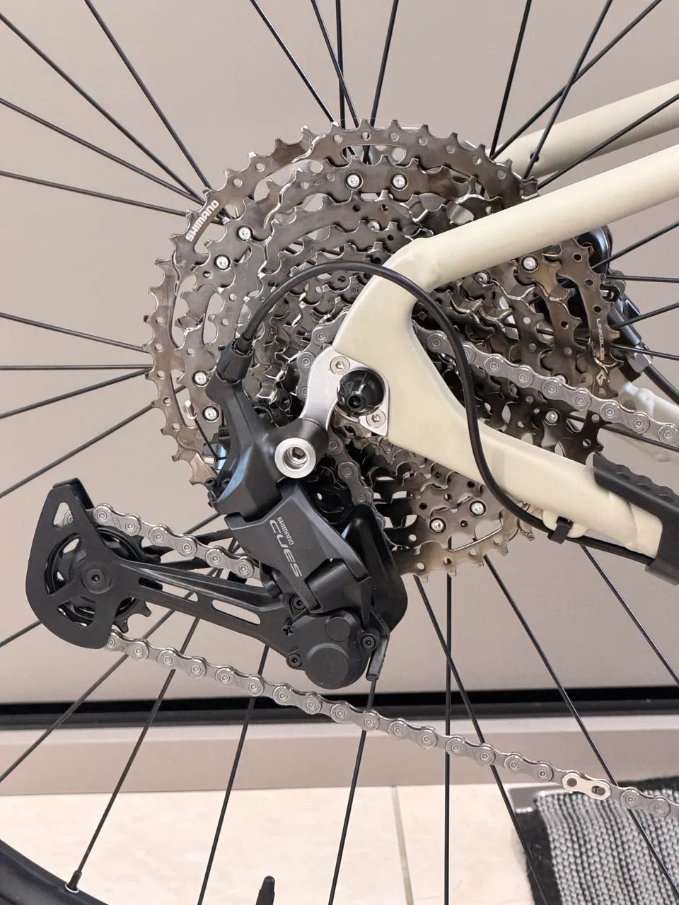 Bicicleta Sense React Comp V2 Creme/marrom 2026 - Foto 3