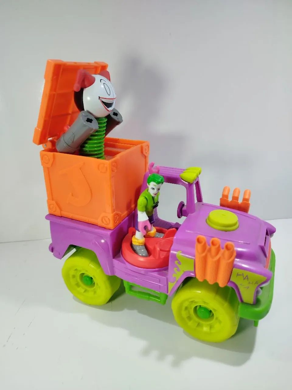 Carro do coringa Imaginext + boneco.