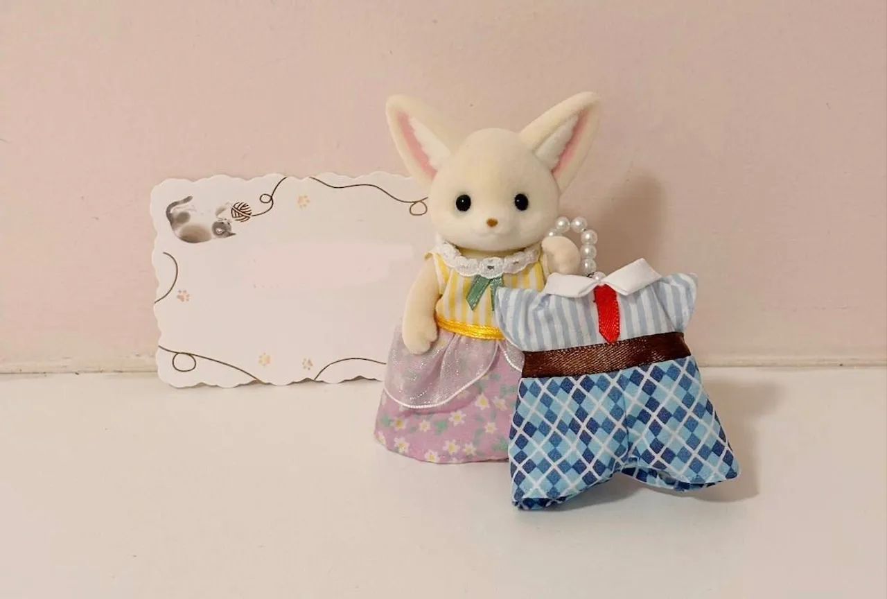 mamãe feneco raposa do deserto sylvanian families