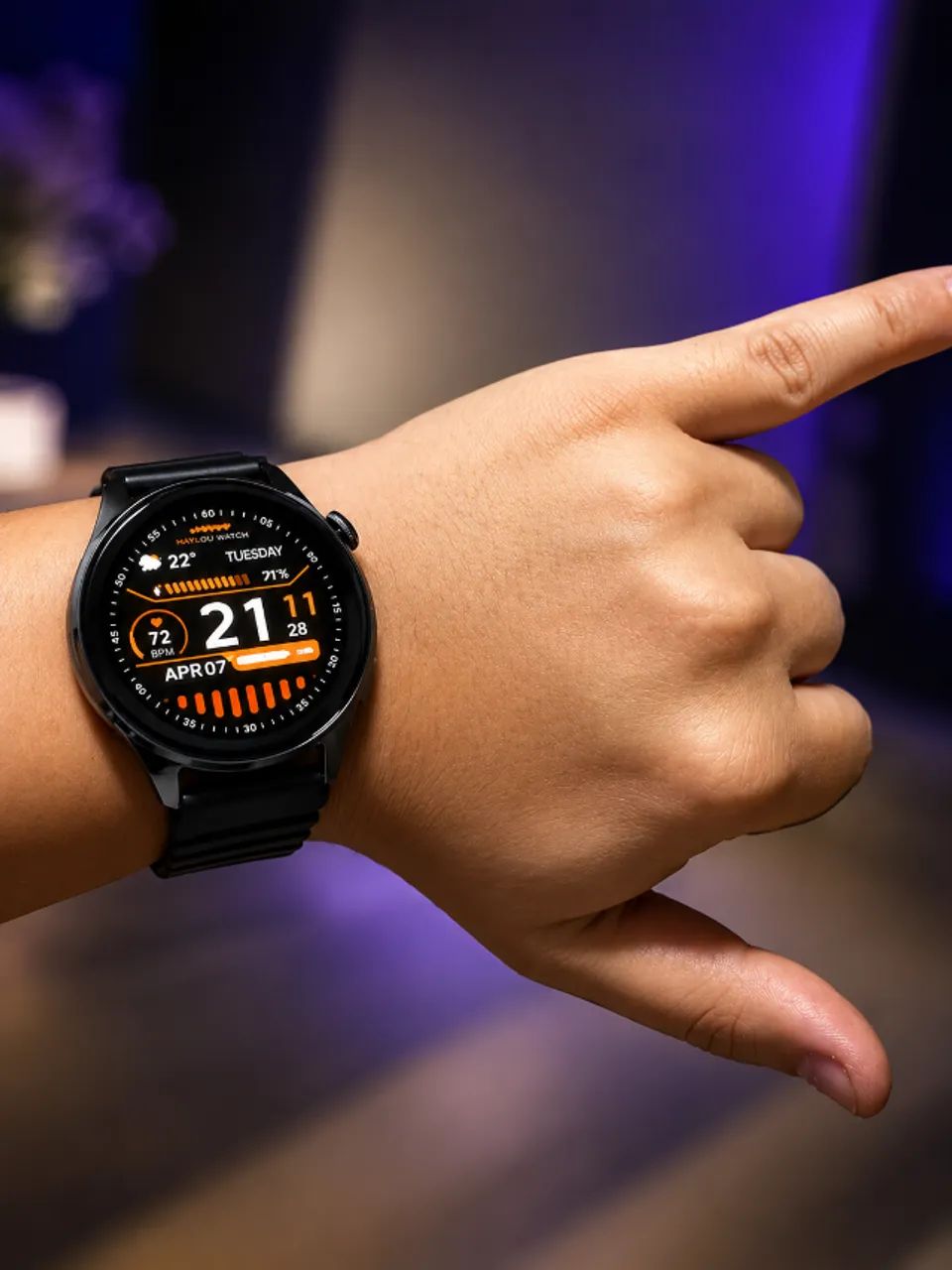 Smartwatch Haylou 4s GPS - Foto 3