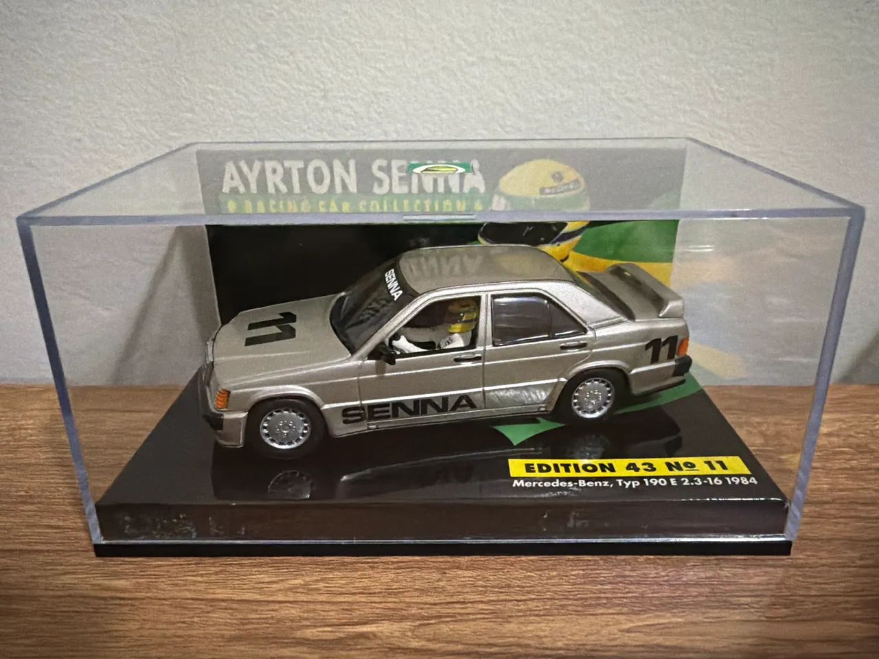 ミニカー Ayrton Senna Mercedes-Benz 190E 1/43 Ayrton Senna 1:43 F1 Edition 43 N:11 Mercedes-Benz Typ 190 E 2.3