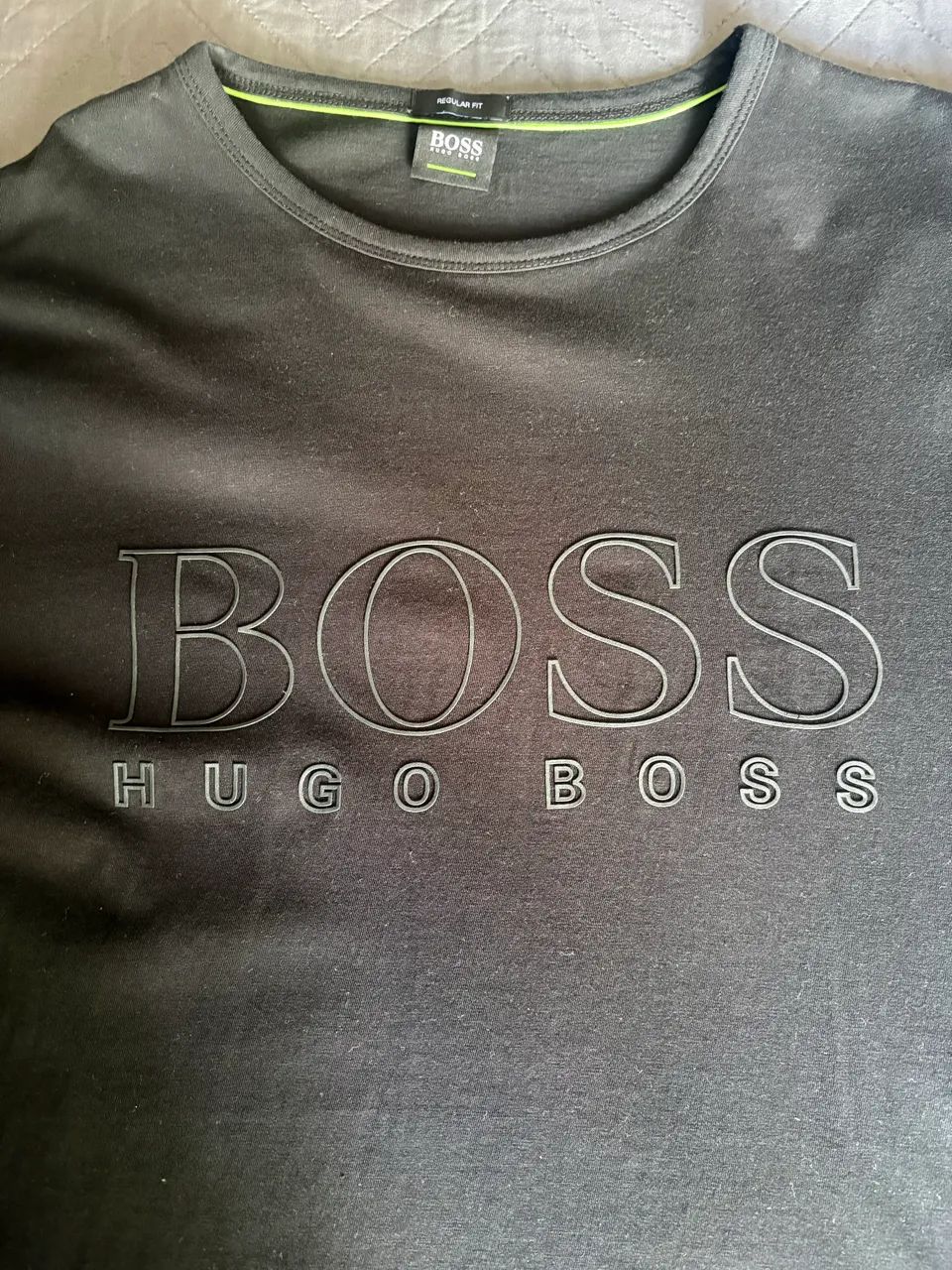 CAMISA HUGO BOSS ORIGINAL PRETA G - Foto 5