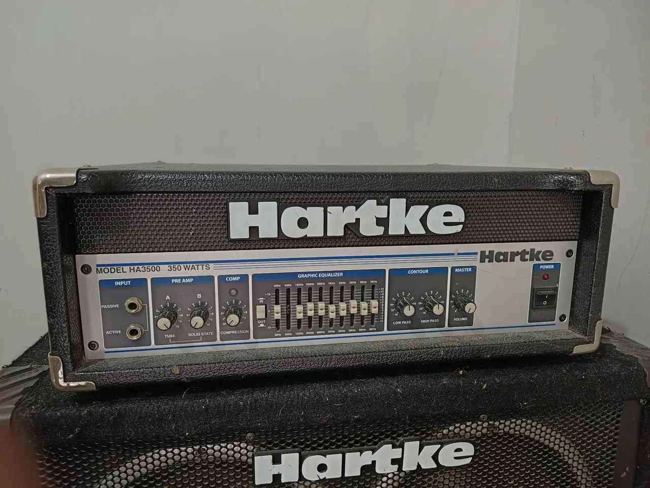 Hartke (Cabeçote HA3500 + Caixa 4x10) - Foto 2
