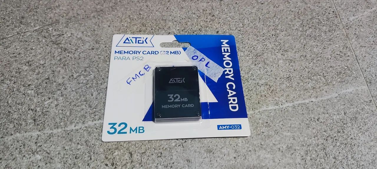 Memory card PS2 32mb - já é o menor preço 