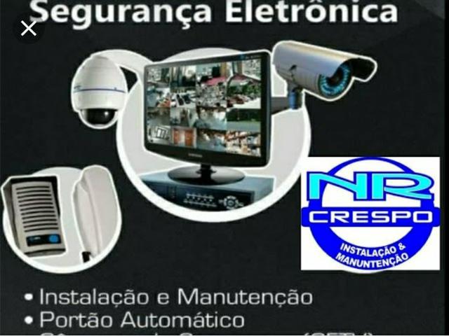 Câmeras de segurança alarme interfone