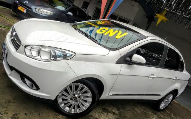 Gran siena 1.6 flex/gnv + completo + ( otimo uber ) novo mesmo - Foto 3