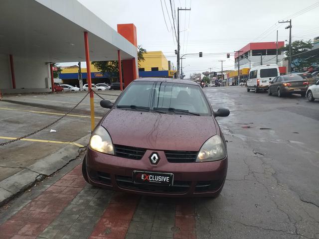 Clio sedan 1.0 2007 a relíquia de Aracaju - Foto 2
