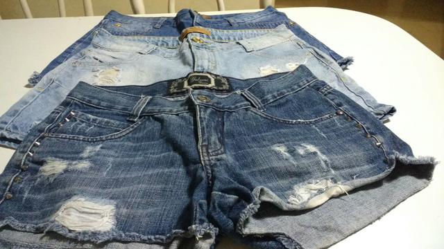 Shorts jeans adulto