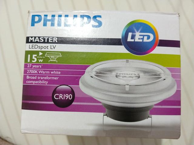 Lâmpada Philips master ledspot ARlll 12 volts 15 watts - Foto 3