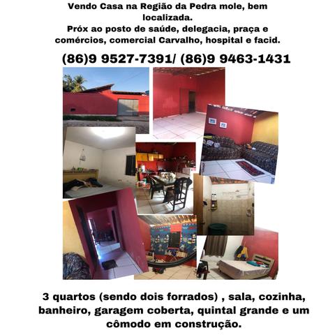Vende-se esta casa na pedra mole