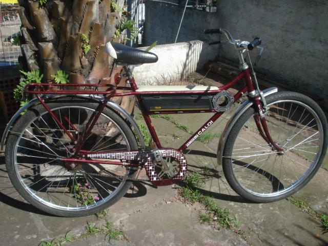 Bicicleta Caloi Barra Forte das antigas
