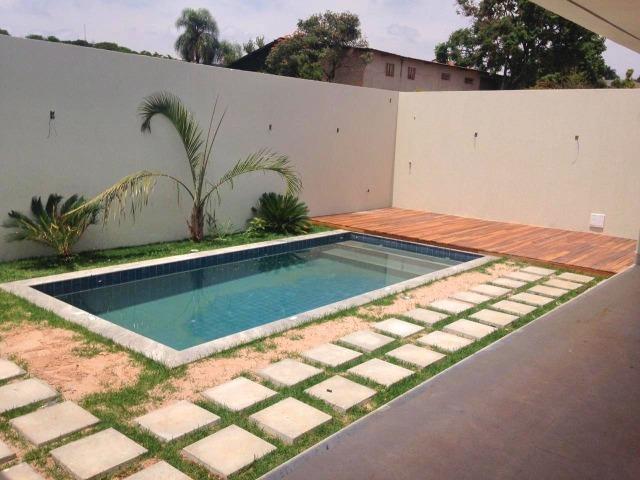 Excelente casa moderna de alto padrão em rua 05 Vicente Pires - Foto 12