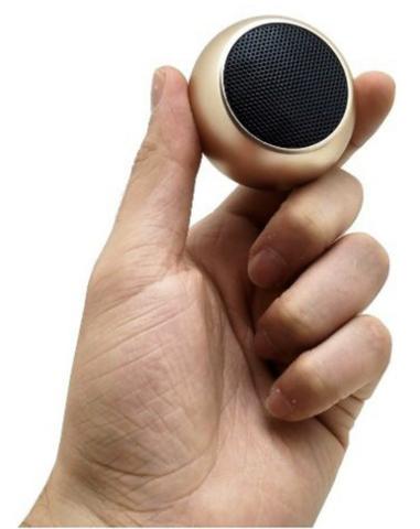 Caixa de Som Metal Bluetooth Android celular
