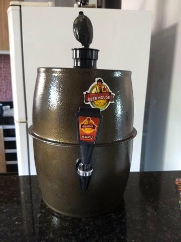 Vendo Chopeira Beer House, 5 litros de Alumíno - Foto 2