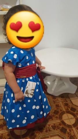 Vestido Galinha Pintadinha