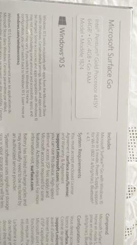 Vendo Tablet Surface GO 64 GB - Novo - Foto 3