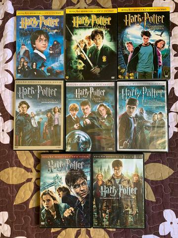 DVD's Harry Potter - Completa 8 filmes