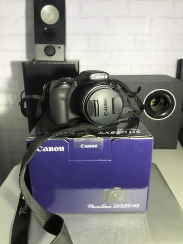 Cânon SX520 HS - Troco por PS4 - Foto 2