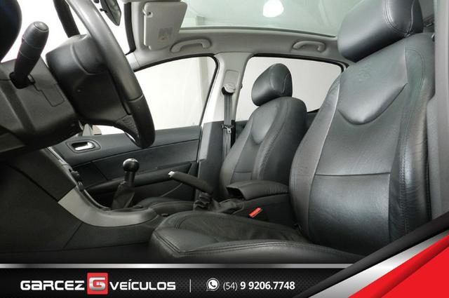 Peugeot 308 1.6 Active Flex Manual Com Teto Leds Diúrnos Couro Multimídia Top - Foto 15
