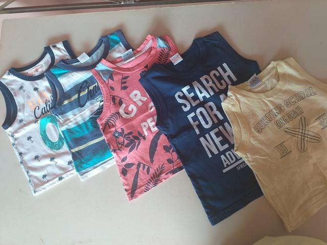 5 camisetas
