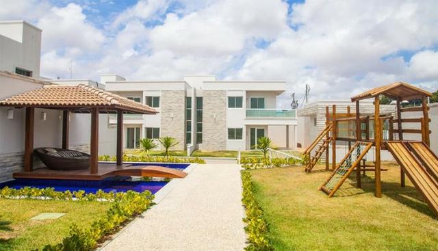 Linda casa Duplex em condomínio com 3 suítes projetada e Mobiliada - Foto 20