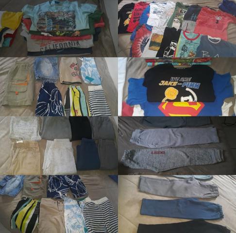 Lote de roupas menino 3 a 5 anos