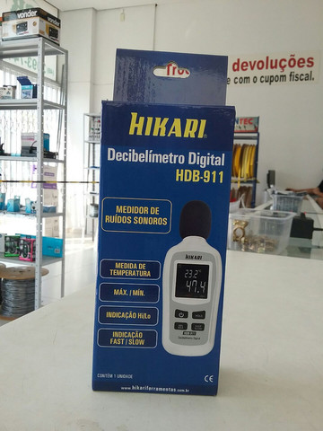 Decibelímetro Digital  (NOVO)