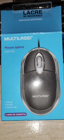 Mouse novo na caixa