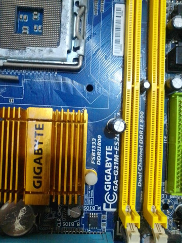 Placa Mae Ga G31m Es2l Ddr2 Lga 775 Computadores E Acessorios Centro Historico Porto Alegre Olx