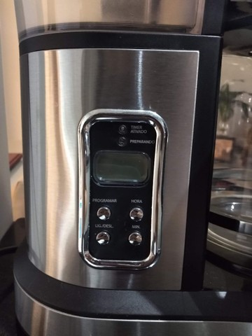Cafeteira elétrica Philco de inox com timer e programável - Foto 2