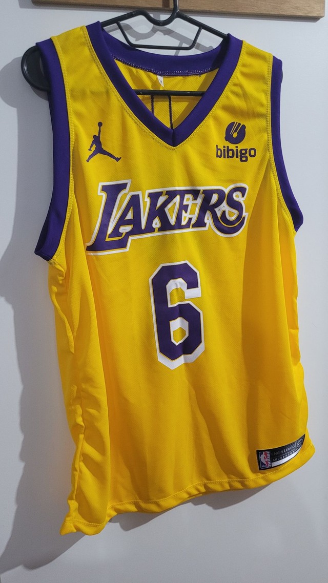 Camiseta de basquete Lakers 