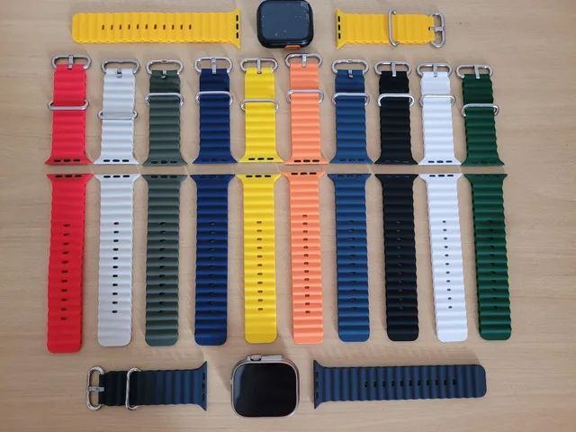 Pulseira de silicone Oceano 42/44/45/49mm - Foto 3