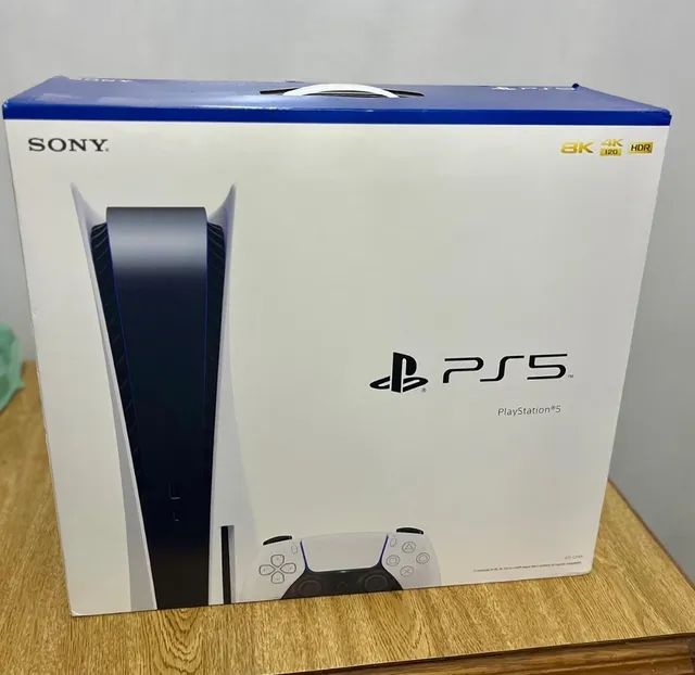 Console Playstation 5 Sony, SSD 825GB, Controle sem fio DualSense, Com Mídia  Física, Branco - 1214A<!-- --> - Pechinchou